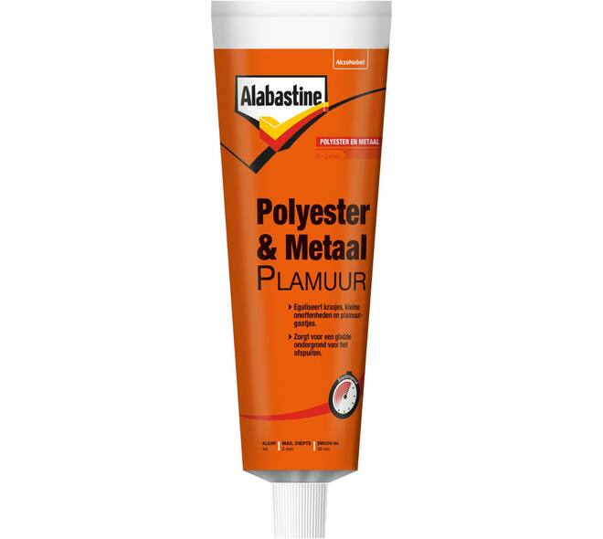 Alabastine Polyester & Metaal Plamuur 125 ml