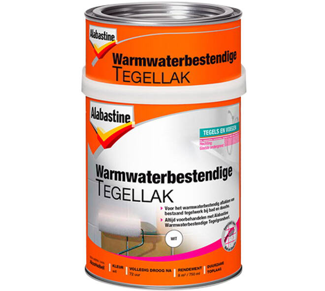 Alabastine Warmwaterbestendige Tegellak 2 Componenten 750 ml