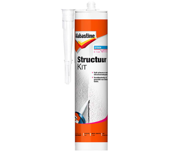 Alabastine Structuur Kit Koker 550 g