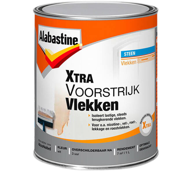Alabastine Xtra Voorstrijk Vlekken 1 L
