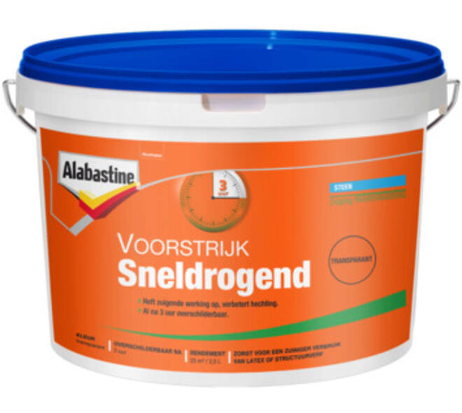 Alabastine Sneldrogende Voorstrijk Transparant 2,5 L