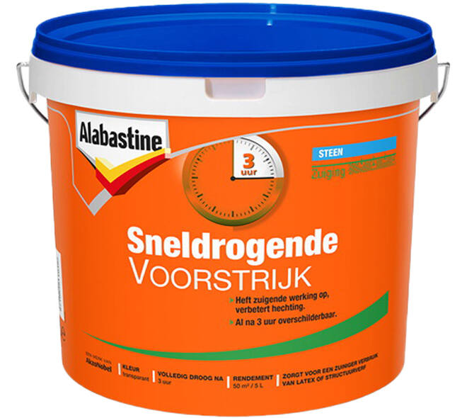 Alabastine Sneldrogende Voorstrijk Transparant 5 L