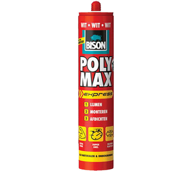 Bison Poly Max Express Wit 425 g