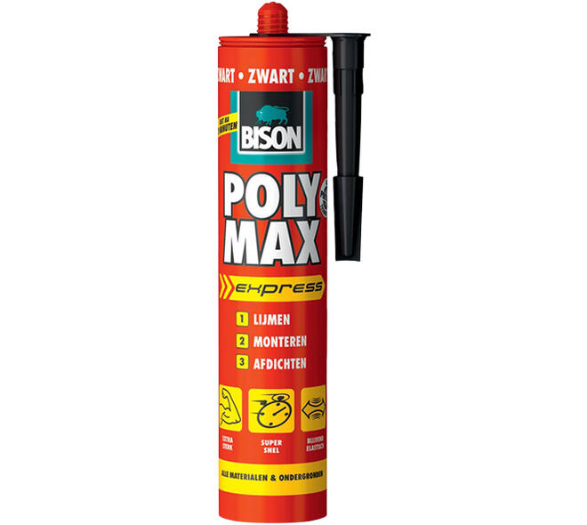 Bison Poly Max Express Zwart 425 g