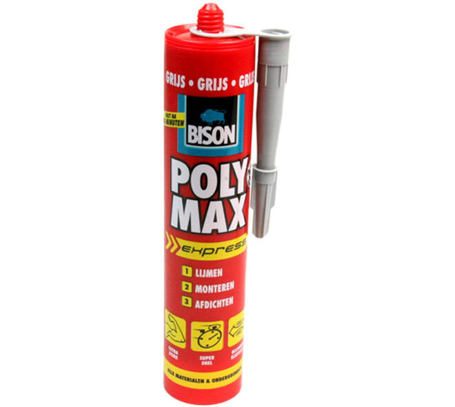 Bison Poly Max Express Zwart 425 g