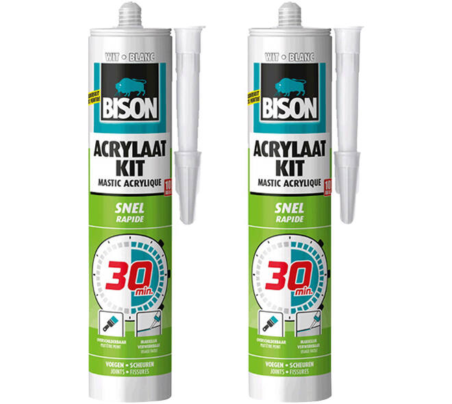 Bison Acrylaatkit 30Min Duo-Pack