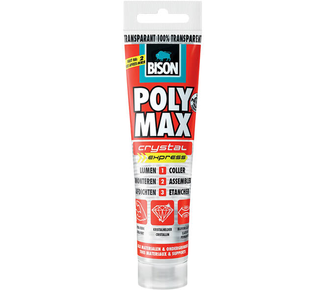 Bison Poly Max Express Crystal 115 g