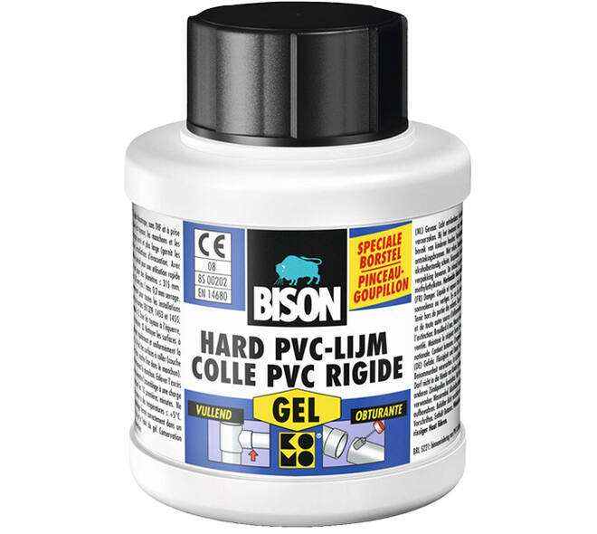 Bison Hard Pvc Lijm Gel 250 ml