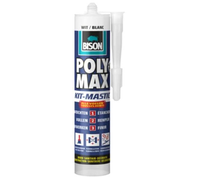 Bison Poly Max Seal Wit 280 ml