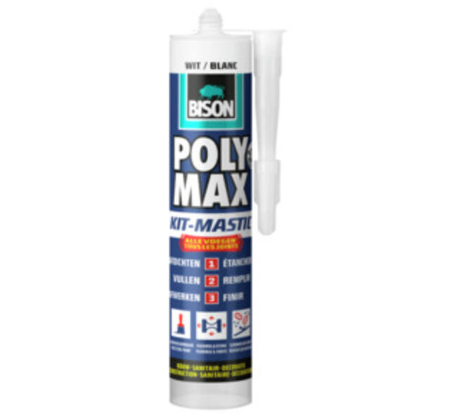 Bison Poly Max Afdichtingskit Antraciet 280 ml
