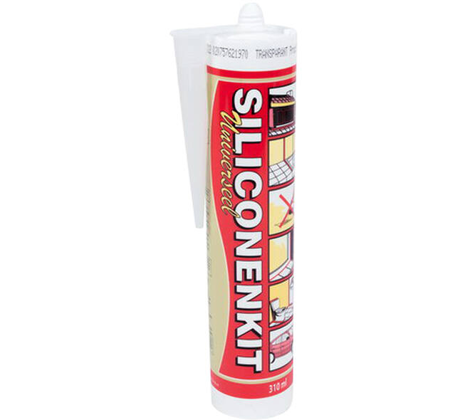 Mondial Siliconenkit Universeel Transparant 310 ml