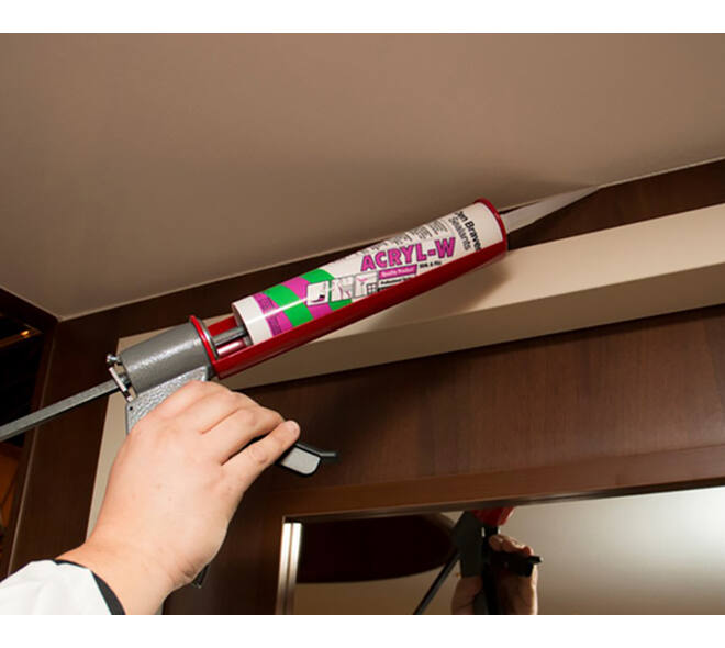 Zwaluw Den Braven Acryl-W 310 ml Grijs