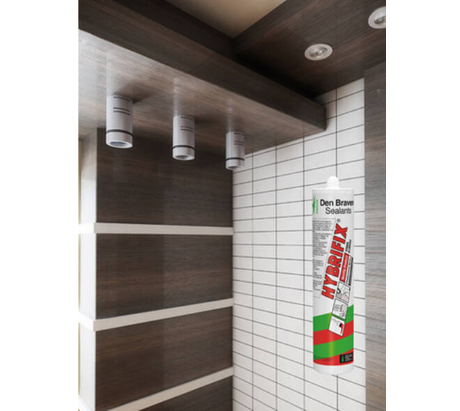 Zwaluw Hybrifix Bruin 290 ml