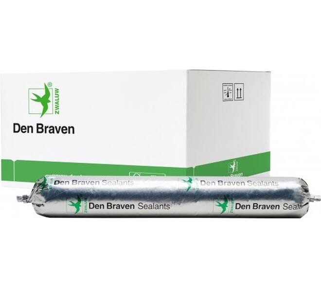 Zwaluw Den Braven Silicone Naf 600 ml RAL9002