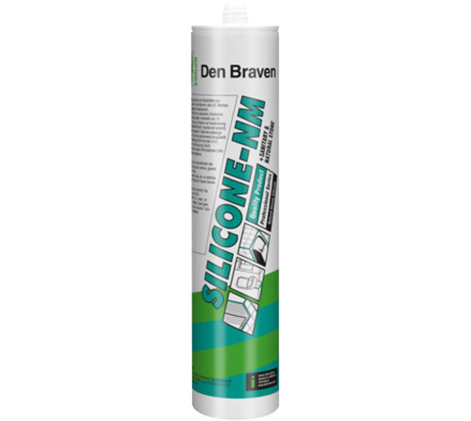 Zwaluw Silicone-Nm + Sanitary 310 ml Wit