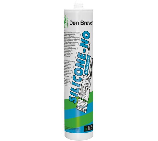 Zwaluw Silicone-No+Sanitary 310 ml Manhattan grijs