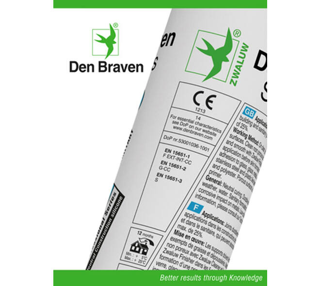 Zwaluw Silicone-No+Sanitary 310 ml Wit