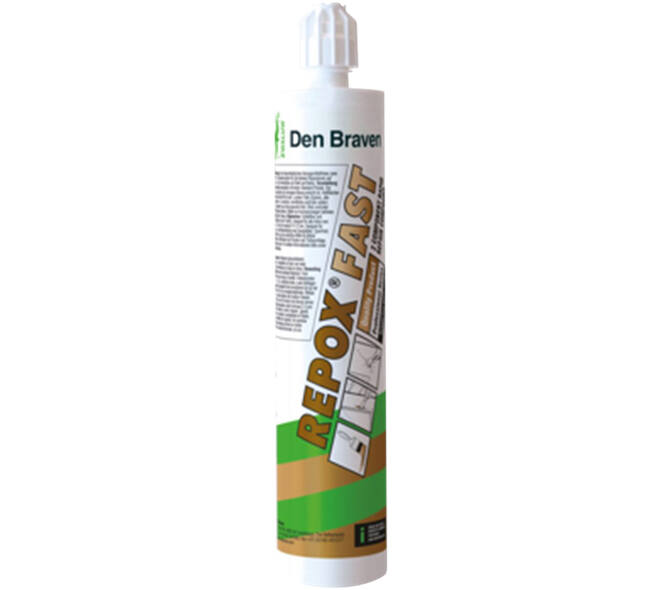 Zwaluw Den Braven Repox Fast 265 ml grijs