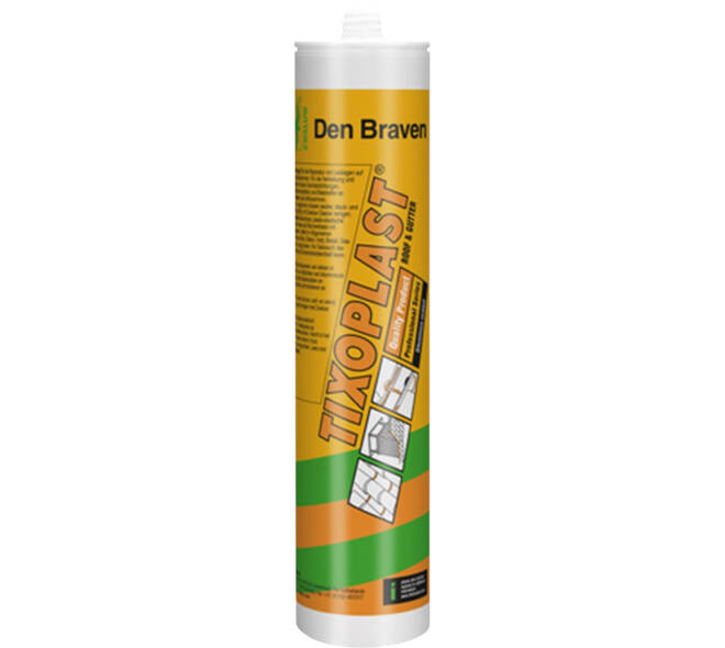 Zwaluw Den Braven Tixoplast 310 ml Zwart