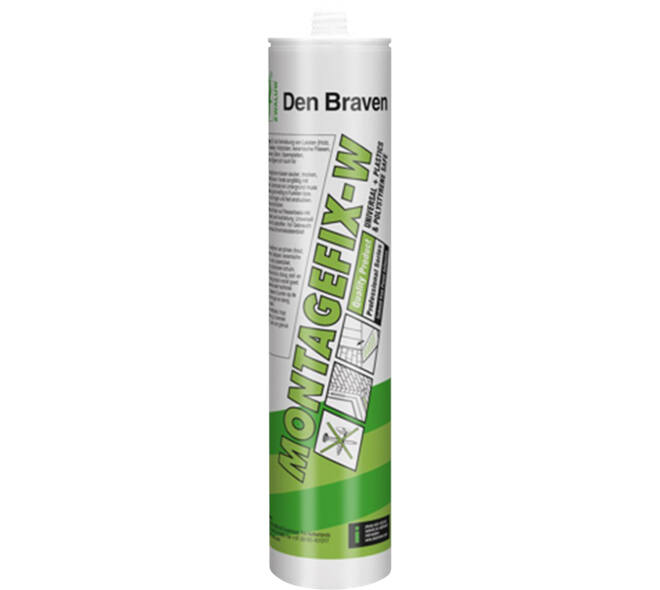 Zwaluw Den Braven Montagefix-W 310 ml Wit