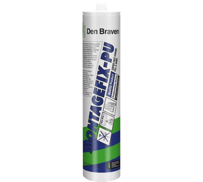 Zwaluw Den Braven Montagefix-Pu 310 ml Beige
