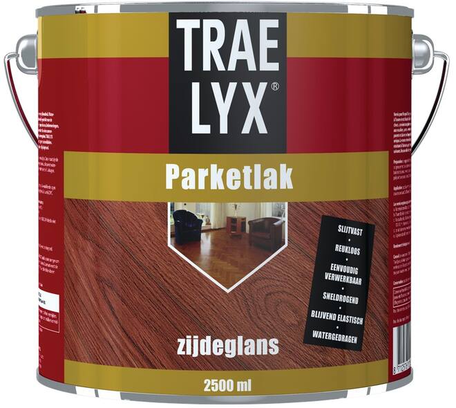 Trae-Lyx Parketlak Zijdeglans 2,5 L