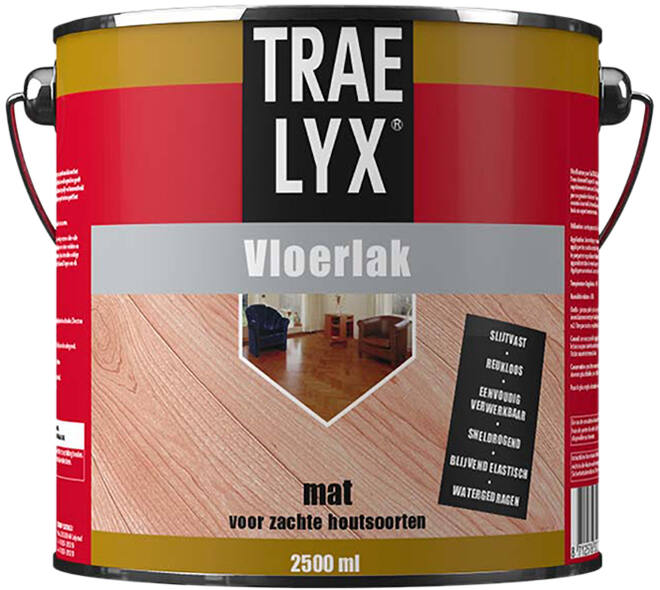 Trae-Lyx Vloerlak Mat 2,5 L