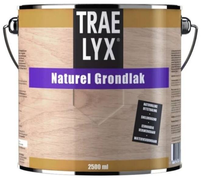 Trae-Lyx Naturel Grondlak 2,5 L