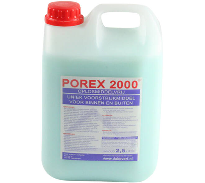 Porex 2000 Voorstrijk 2,5 L