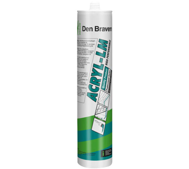 Zwaluw Den Braven Acryl-Lm 310 ml Wit
