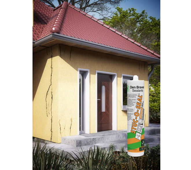 Zwaluw Den Braven Stuc-O-Seal 310 ml Wit