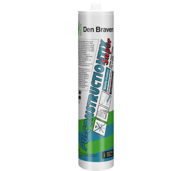 Zwaluw Den Braven Pu-Constructiontix Super 310 ml Transparant