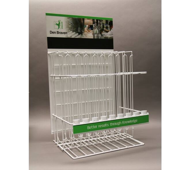 Zwaluw Den Braven Kokerautomaat 9x12 Compleet Rek Wit