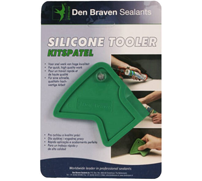 Zwaluw Den Braven Silicone Tooler groen Op Blister