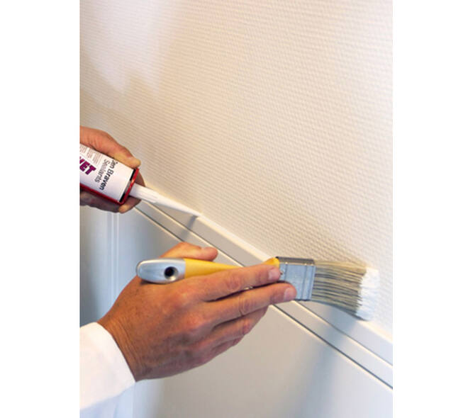 Zwaluw Den Braven Acryl Wet-On-Wet 310 ml Wit