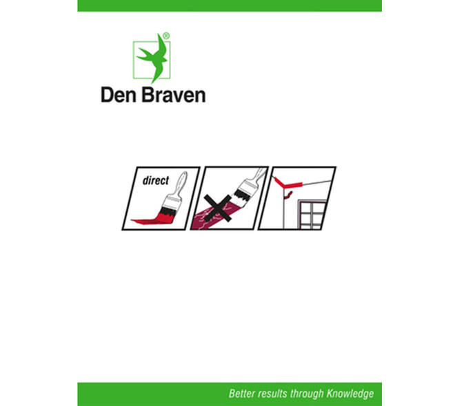 Zwaluw Den Braven Acryl Wet-On-Wet 310 ml Wit