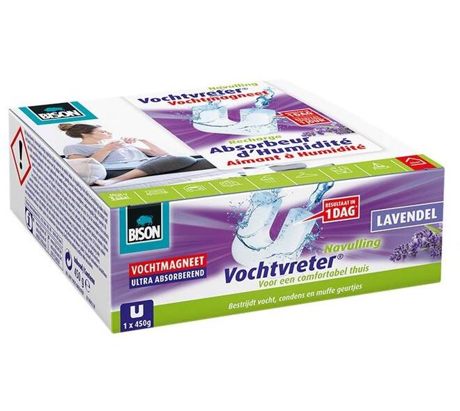 Bison Vochtvreter AMB magneet LAV FBX 450gr