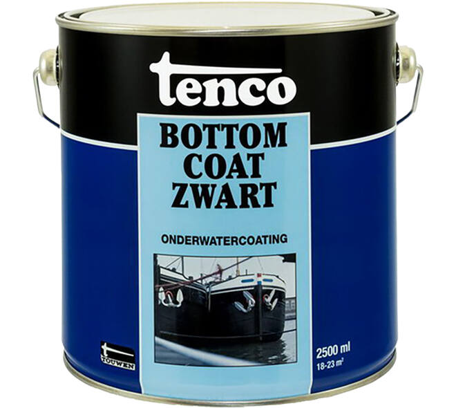 Tenco Bottomcoat Zwart 2,5 L