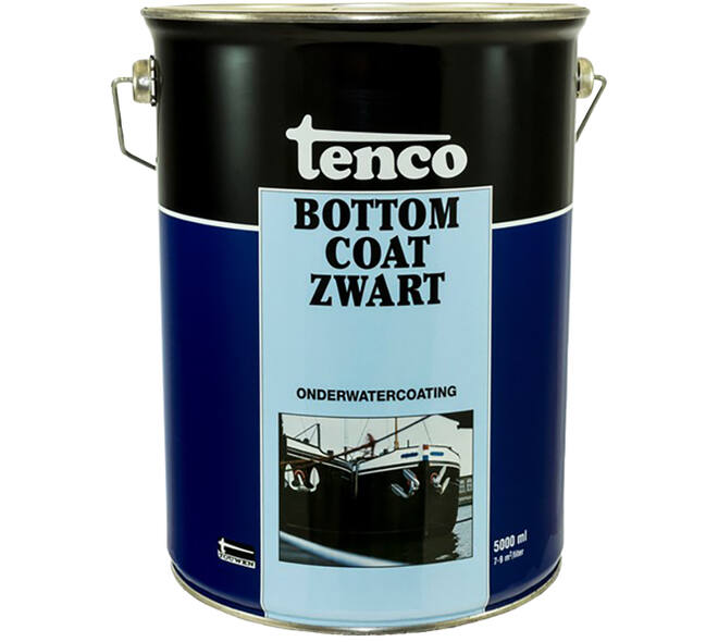 Tenco Bottomcoat Zwart 5 L