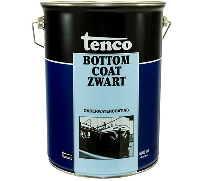 Tenco Bottomcoat Zwart 5 L