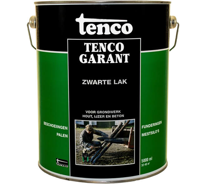 Tenco Tencogarant Teervrij Zwart 5 L