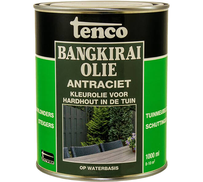 Tenco Bangkiraiolie Antraciet 1 L