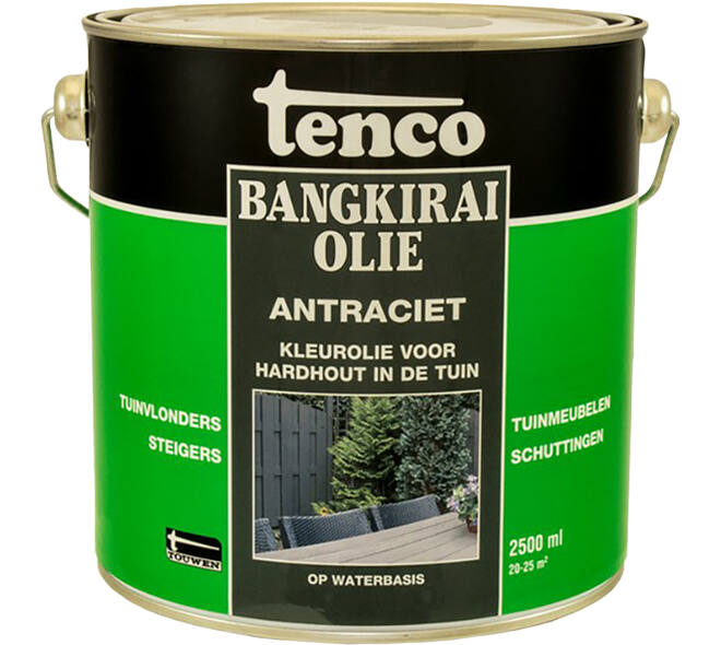 Tenco Bangkiraiolie Antraciet 2,5 L