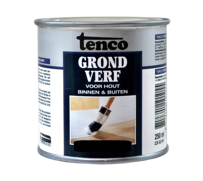 TENCO GRONDVERF DK MAT ZW 0.25L