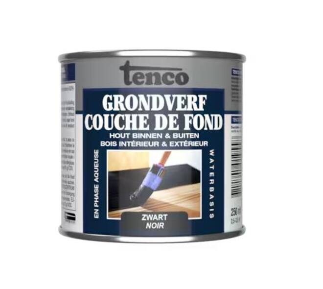 TENCO GRONDVERF WB MAT ZW 0.25L