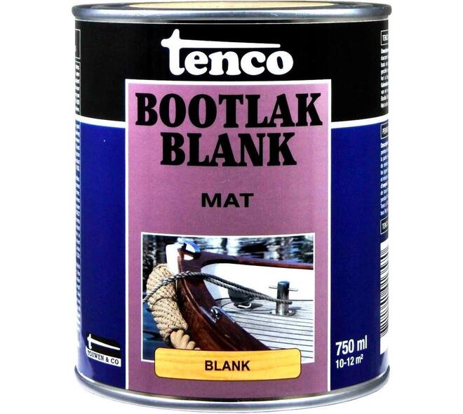 Tenco Bootlak Blank Mat 750 ml