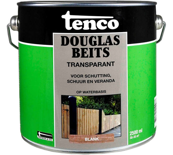 Tenco Douglas Houtbeits Transparant Blank 2,5 L