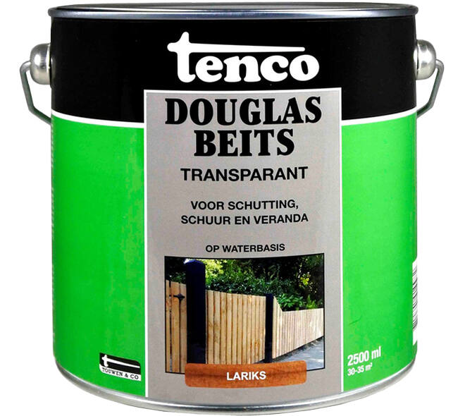 Tenco Douglas Houtbeits Transparant Lariks 2,5 L