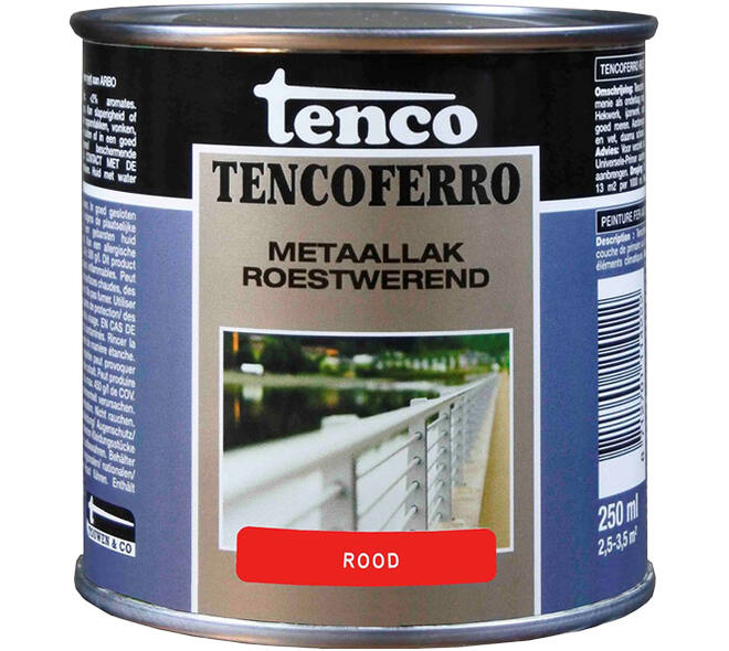 Tenco Tencoferro 403 Rood 250 ml