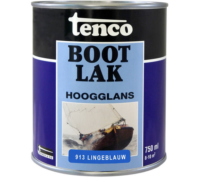 Tenco Bootlak 750 ml 913 Lingeblauw